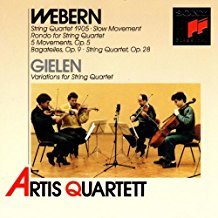 Webern - String Quartet 1905 - Artis Quartett