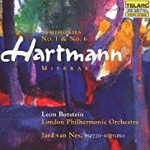 Hartmann - Symphonies No. 1 and No. 6 - Leon Botstein