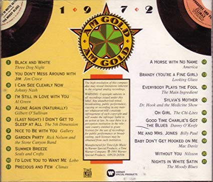 AM Gold 1972 (Click for track listing) - Compact Discount