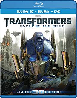 Transformers Dark of the Moon (Blu-ray 3D + Blu-ray + DVD + Digital Copy) (4 Discs) (Limited Edition)