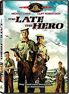 51SQ79NY3DL._AC_UY327_QL65_ML3_.jpg Too Late The Hero - Michael Caine, Cliff Robertson (DVD)
