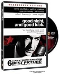 Good Night and Good Luck. - David Strathairn as Edward R. Murrow (DVD)