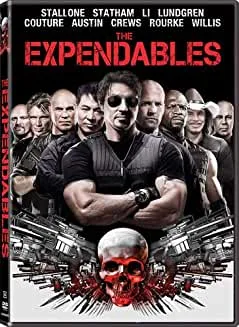 The Expendables - Stallone, Statham, Rourke, Willis, Lundgren, etc. (DVD)