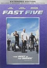 Fast Five (Extended Edition) Vin Disesel, Paul Walker, Dwayne Johnson (DVD)