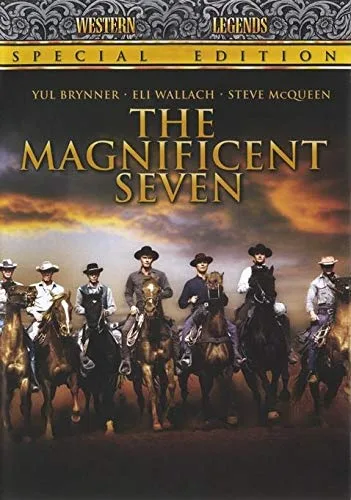 The Magnificent Seven (1960) Steve McQueen, Yul Brynner (DVD)