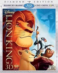 The Lion King (Diamond Edition Blu-ray 3D and Blu-ray) The Lion King (Diamond Edition Blu-ray and DVD) (In DVD size case) (SS)