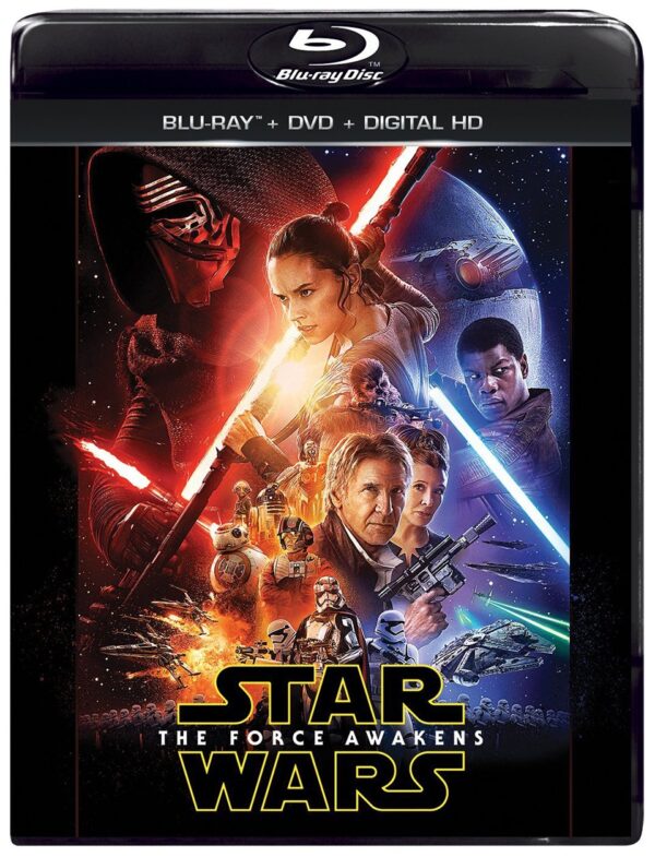 Star Wars - The Force Awakens - A J.J. Abrams Film (2 Blu-rays and a DVD) (SS)