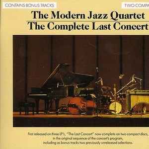 The Modern Jazz Quartet - The Complete Last Concert (2 CDs)