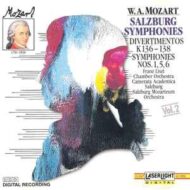 Mozart's Salzburg Symphonies - Divertimentos K136-138, Symphonies nos. 1, 5, 6 (Laser Light)