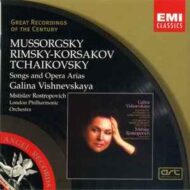 Mussorgsky, Rimsky-Korsakov, Tchaikovsky - Songs And Opera Arias - Galina Vishnevskaya