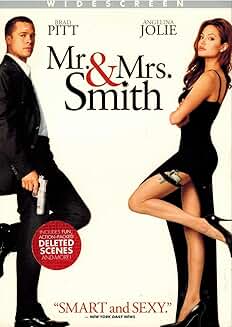 Mr. and Mrs. Smith - Brad Pitt, Angelina Jolie (DVD)