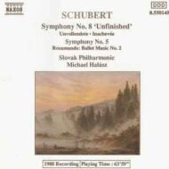 Schubert's Symphony No. 8 Unfinished, Symphony No. 5, etc. - Michael Halasz (Naxos, Import)