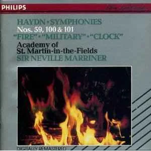 Haydn Symphonies Nos. 59, 100 and 101 - Sir Neville Marriner Haydn Symphonies Nos. 59, 100 and 101 - Sir Neville Marriner (Philips)