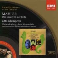 Mahler's Das Lied Von Der Erde - Otto Klemperer (EMI) (WTC)
