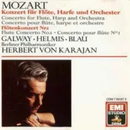 Mozart - Concerto For Flute, Harp And Orchestra, Flute Concerto No. 1 - Herbert Von Karajan Mozart - Concerto For Flute, Harp And Orchestra, Flute Concerto No. 1 - Herbert Von Karajan (EMI)