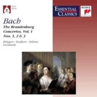 J.S. Bach's The Brandenburg Concertos, Vol. 1 (Nos. 1, 2 and 3) - Gustav Leonhardt (Sony Classical)