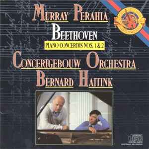 Beethoven's Piano Concertos Nos. 1 and 2 - Murray Perahia (CBS)