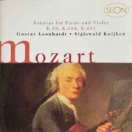 Mozart's Sonatas For Piano And Violin - Gustav Leonhardt, Sigiswald Kuijken (SBM) (Seon)