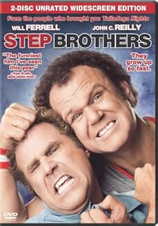 Step Brothers (2 DVD Unrated Widescreen Edition) - Will Ferrell and John C. Reilly