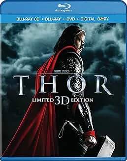 Thor Thor - Chris Hemsworth (Blu-ray 3D, Blu-ray and DVD Combo Limited Edition)