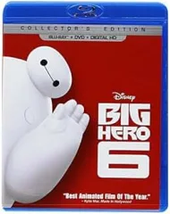 Big Hero 6 (Blu-ray and DVD) (WTC- Water Damage)