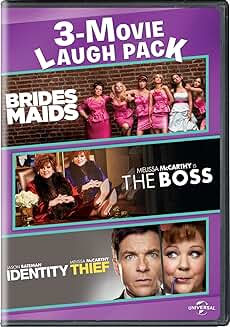 Melissa McCarthy 3-Movie Laugh Pack (Bridesmaids, The Boss, Identity Thief) (DVD)