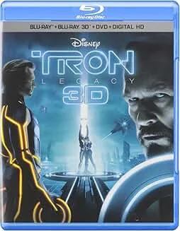 Tron Legacy 3D (Blu-ray, Blu-ray 3D, DVD, and Digital Copy) (SS) Jeff Bridges