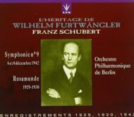 Furtwangler L'Heritage De Wilhelm Furtwangler Franz Schubert 1929, 1930,