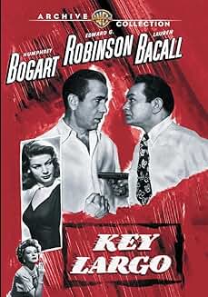 Key Largo (DVD) Humphrey Bogart, Edward G. Robinson, Lauren Bacall