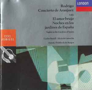 Rodrigo's Concierto De Aranjuez , etc. Charles Dutoit
