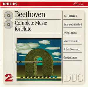 Beethoven - Complete Music For Flute - Severino Gazzelloni (2 CDs) Beethoven Complete Music For Flute Severino Gazzelloni (2 CDs)