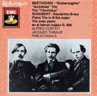 Beethoven and Schubert Trios Alfred Cortot