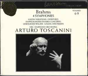Brahms 4 Symphonies (4 CDs) Arturo Toscanini