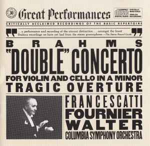 Brahms 'Double' Concerto - Bruno Walter Brahms 'Double' Concerto Bruno Walter