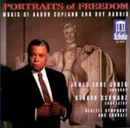 Copland's Portraits Of Freedom - James Earl Jones, Gerard Schwarz Copland's Portraits Of Freedom James Earl Jones, Gerard Schwarz