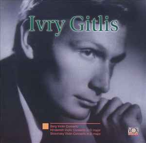 Ivry Gitlis Berg, Hindemith, Stravinsky Concert
