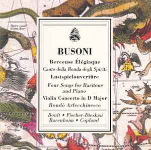 Ferruccio Busoni - Various Works Ferruccio Busoni Various Works
