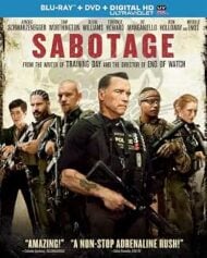 Sabotage (Blu ray) Arnold Schwarzenegger