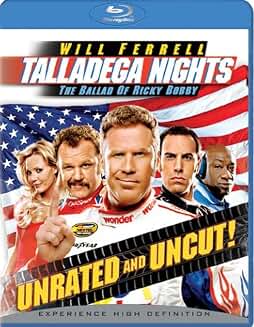 Talladega Nights The Ballad of Ricky Bobby (Unrated and Uncut!) (Blu ray) Will Ferrell