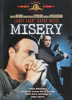 Misery (DVD) James Caan, Kathy Bates in A Rob Reiner Film